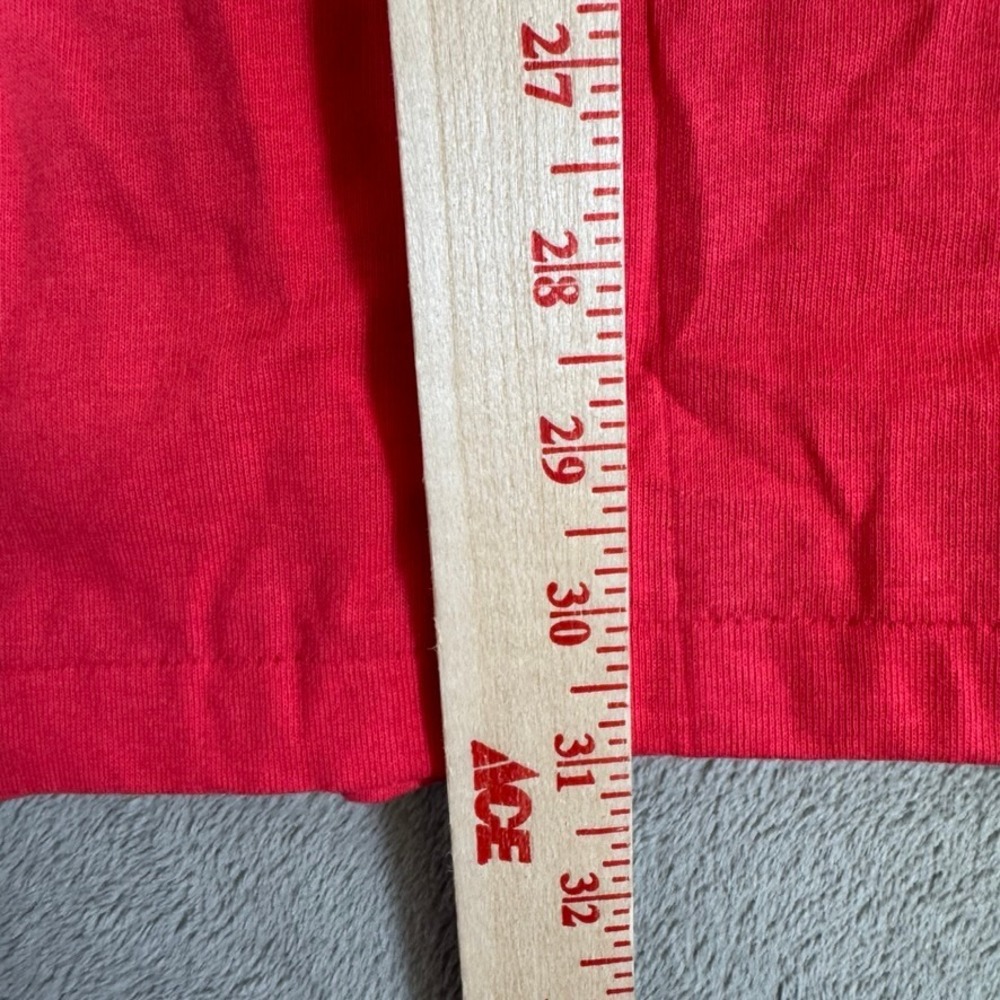 Vintage NWT 1992 Southwestern Fashion Red Fringe Concho Studded T-Shirt Large - Picture 10 of 13